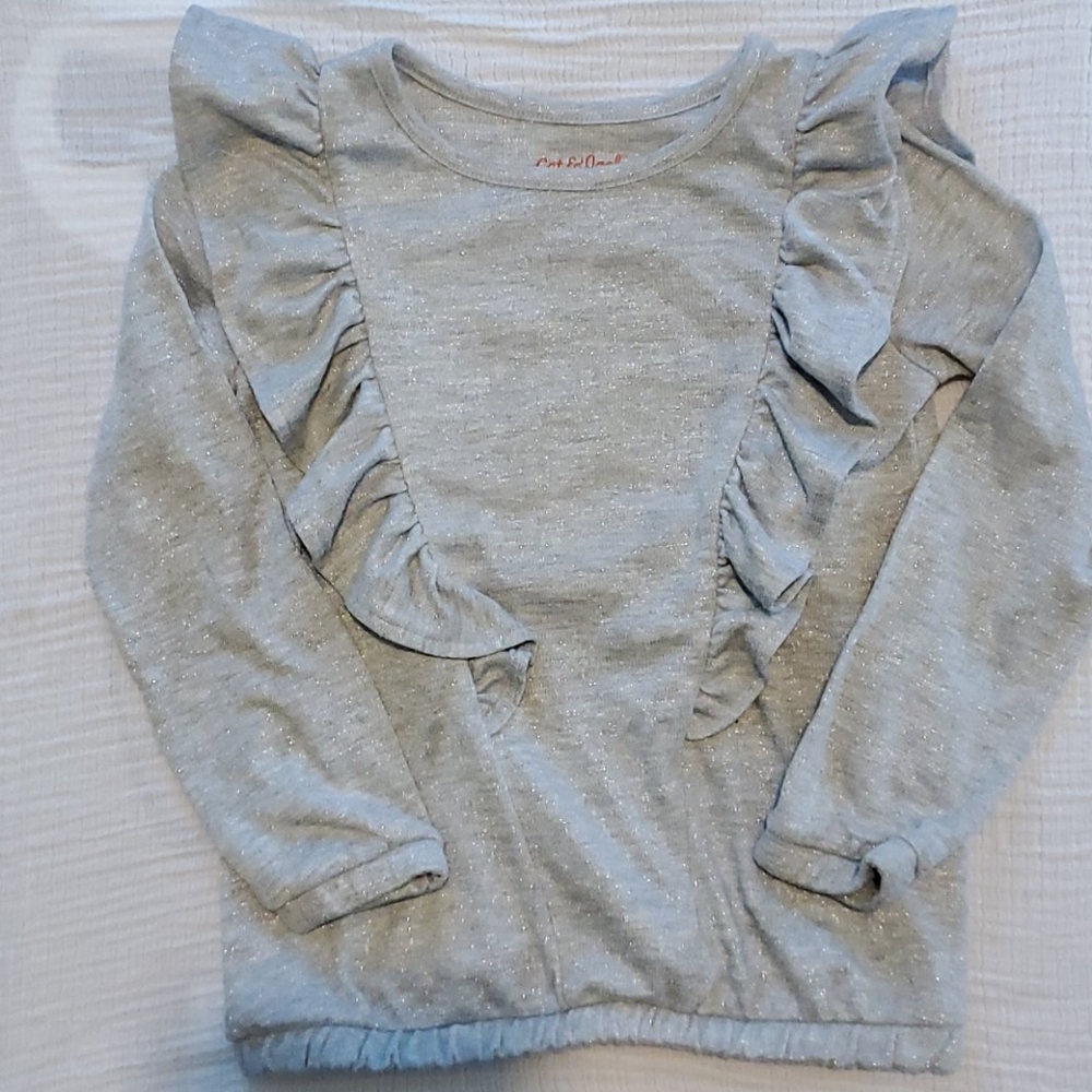 Cat & Jack Silver Sweatshirt